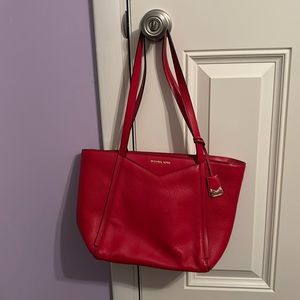 Michael Kors Whitney Small Pebbled Leather Tote Bag